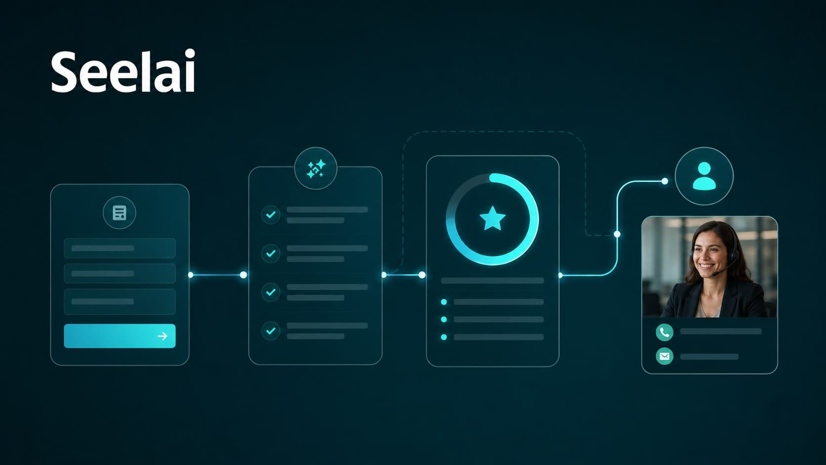 Agente de IA qualifica leads e organiza oportunidades em um CRM